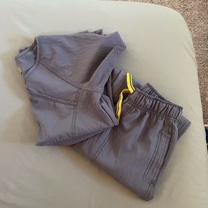 Gray Scrub Set